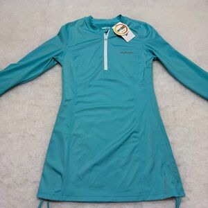 HISKYWIN Women's Long Sleeve Aqua Top UV Sun Protection Womens Size SMALL